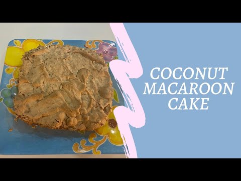 Coconut Macaroon Cake by Yumna's Cooking Creation