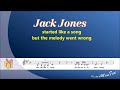 Jack Jones Our Song Karaoke