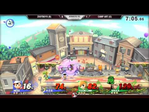 1/28/16 VS Doubles - Winners R2 - ZootBoys (B) vs Camp Art (G)