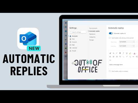 How to Setup Automatic Reply In New Outlook App