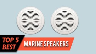 5 Best Marine Speakers | Weatherproof, Polypropylene Woofer Cone | Review 2023