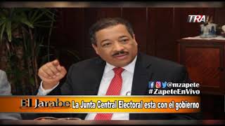 La Junta Central Electoral esta con el Gobierno en El Jarabe