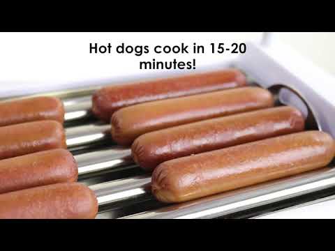 Nostalgia Countertop Hot Dog Warmer 8 Regular Sized 4...