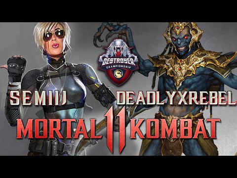 Semiij vs DeadlyxRebel (Insane Tournament Match) - Destroyer's Championship Final - MK11