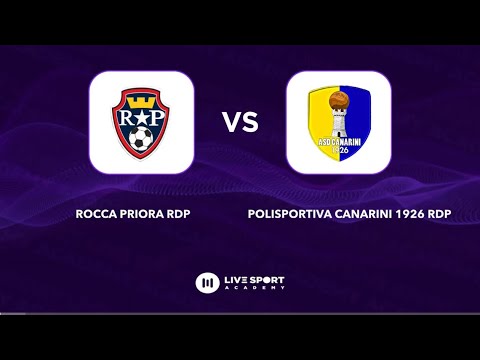 Rocca Priora RDP - Polisportiva Canarini 1926 RDP | Promotion - Group D
