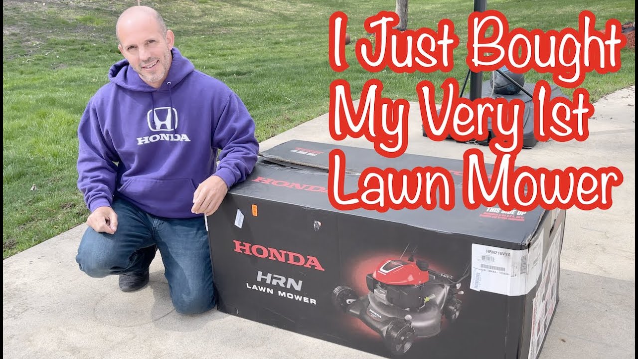 Honda HRN Lawn Mower Review & 1st Start