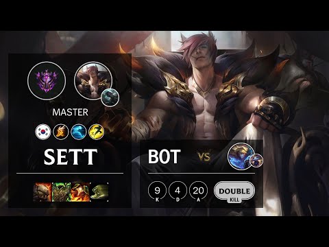 Sett Bot vs Ezreal - KR Master Patch 10.21