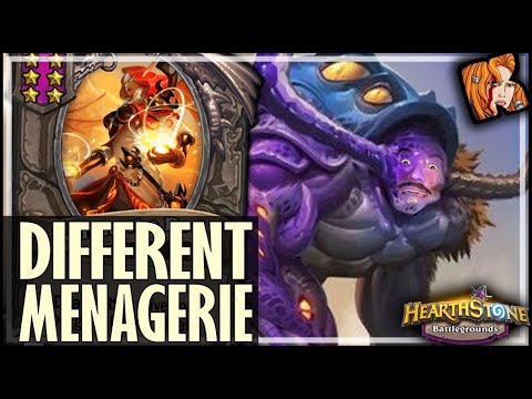 MENAGERIE, BUT VERY DIFFERENT! - Hearthstone Battlegrounds