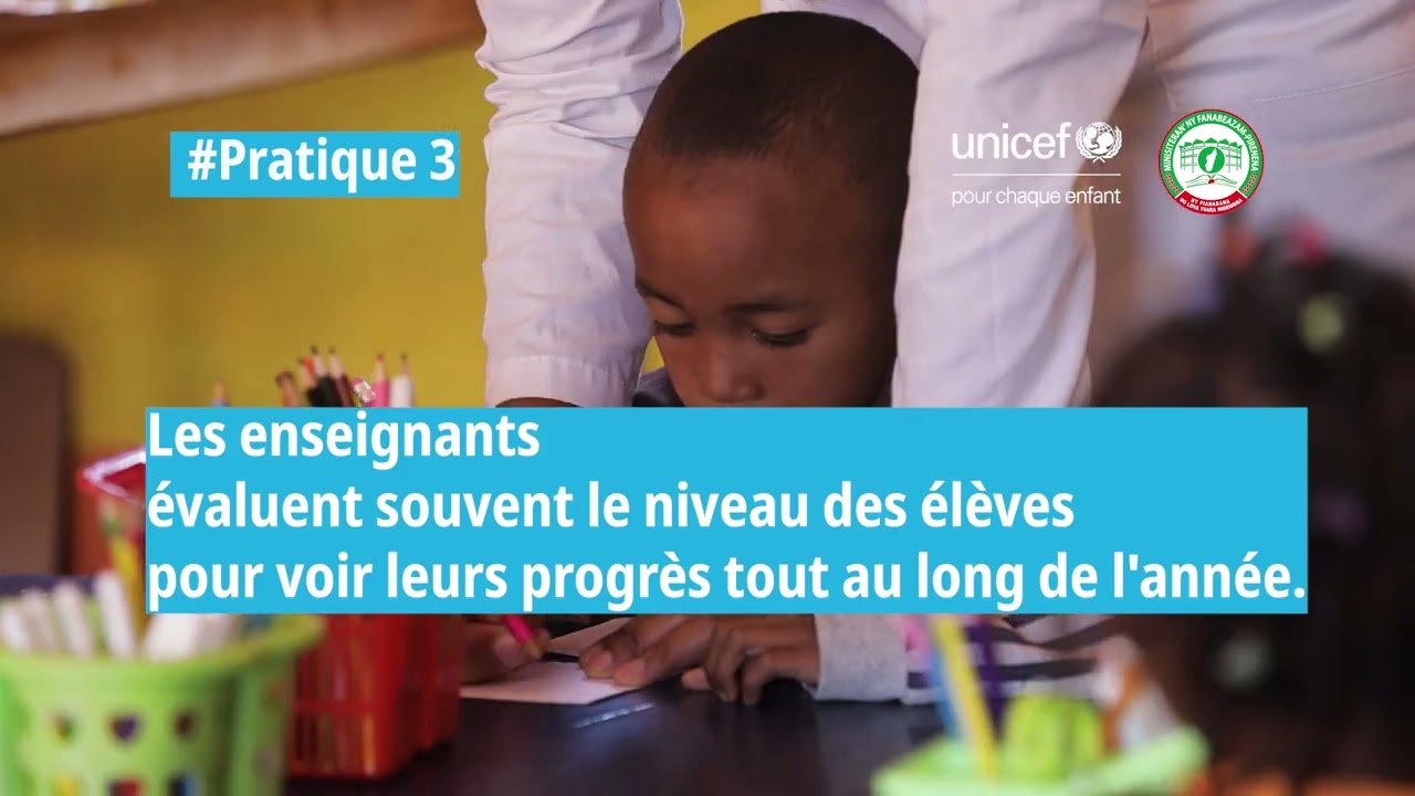 Pratique 3: Évaluations fréquentes du niveau des élèves pour adapter les cours toute l’année.