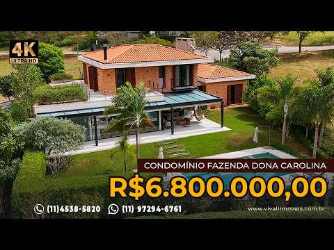 CASA ACONCHEGANTE TOTALMENTE PRIVATIVA NO CONDOMÍNIO FAZENDA DONA CAROLINA EM ITATIBA/SP
