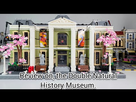 LEGO Natural History Museum set 10326, Doubled!!! By BrickStudioArchitect. found on rebrickable.