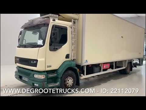 Degroote Trucks: DAF LF55.220 refrigerated box truck for sale