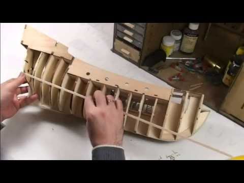 Colocación de la traca maestra