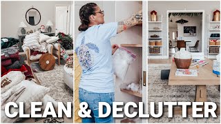 CLEAN AND DECLUTTER WITH ME | HOME RESET FOR 2026 | TIDYING UP MY HOUSE