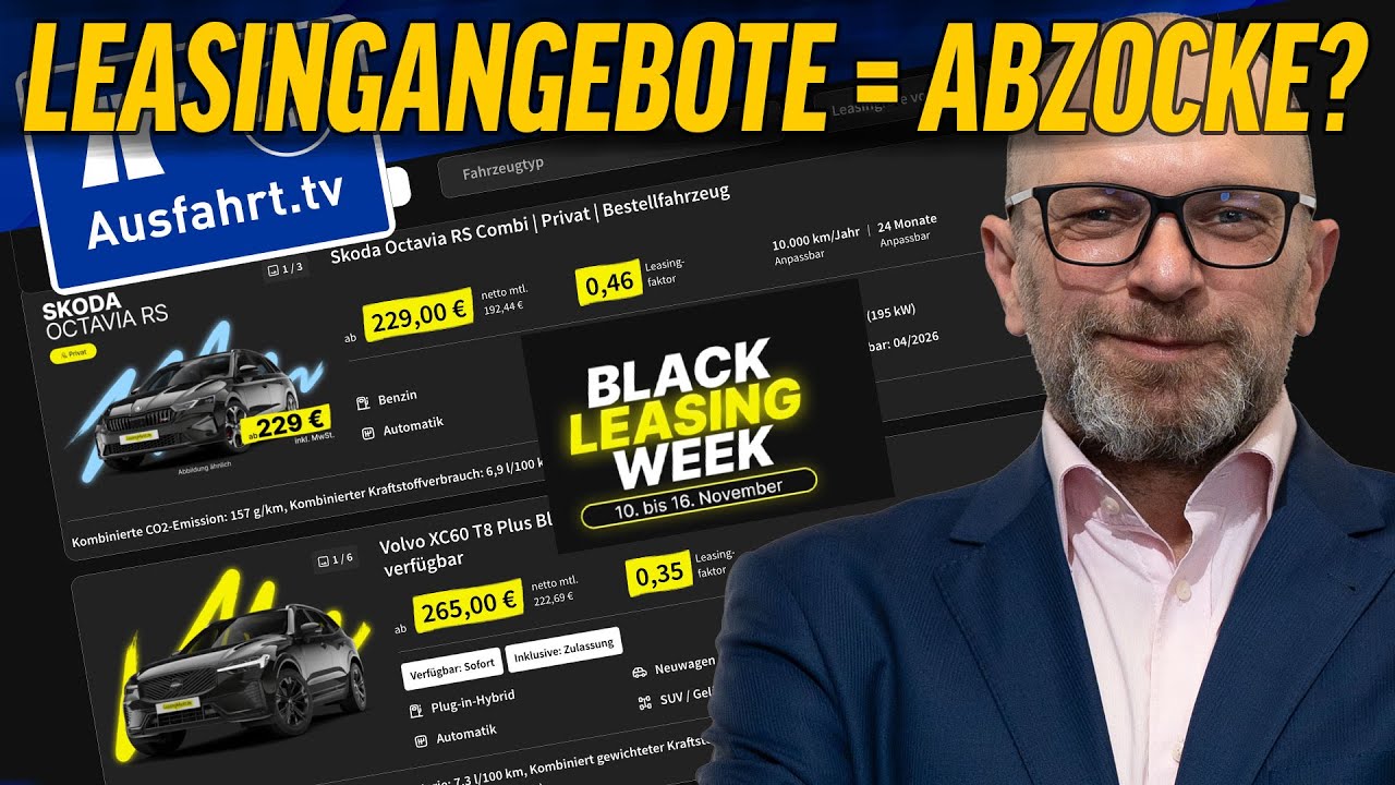 Abzocke Black Leasing Week?  Die Fallstricke  beleuchtet!