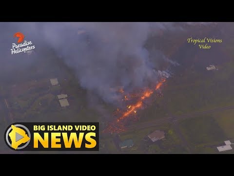 Hawaii Volcano Eruption Update - Sunday Morning (May 6, 2018)