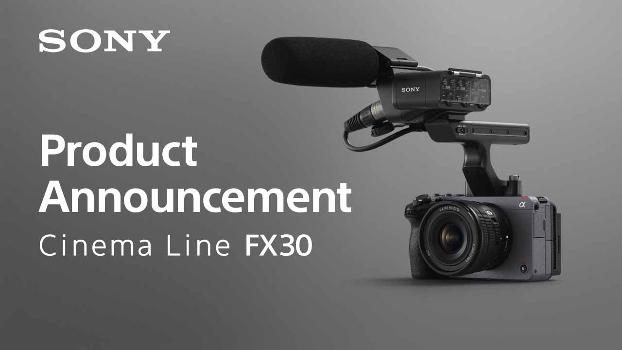 Sony FX30 Digital Cinema Camera ILME-FX30B B&H Photo Video