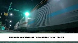 preview picture of video 'Sealdah Rajdhani Express, thunderbolt attack at ER & ECR'