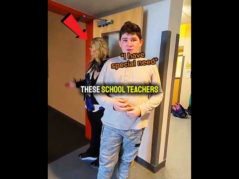 They did this to a autistic kid 😦