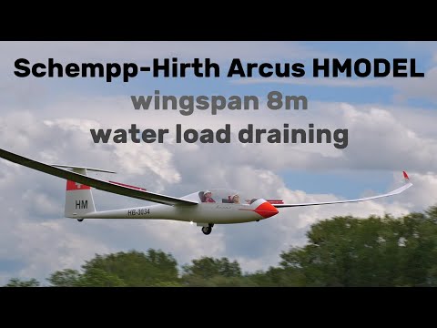 Schempp-Hirth Arcus HMODEL | 8m giant scale RC glider | 4K | Hranice 2024