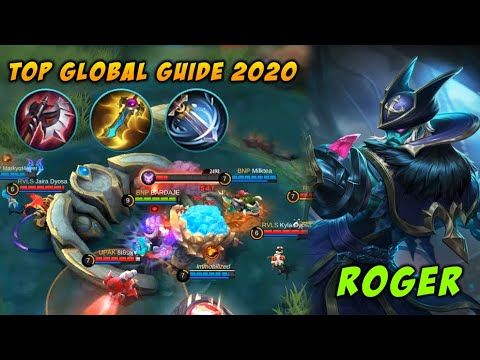 13 Kill Roger Perfect Build 2020 Attack Control | Top Global Roger Mobile Legends