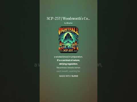 SCP-257 | Woodsworth’s Collection of Curiosities | Nightfall at Woodsworth’s Zoo