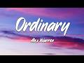 Alex Warren - Ordinary (Lyrics) (Loop Video)