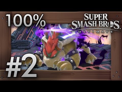 Super Smash Bros. Ultimate: World of Light Part 2 - Molten Fortress - 100% Walkthrough