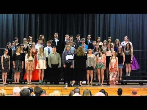 HHS Acappella Choir - Saints from the Streets.  20140506