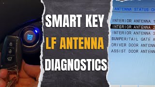 How to Check LF Antenna on Hyundai "Santa Fe" Smart Key System (Applicable to all other Models)