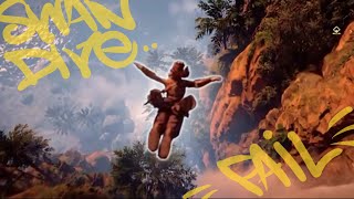 Swan Dive Fail - Horizon Zero Dawn