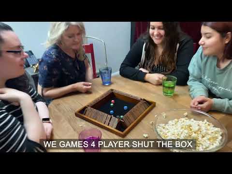 WE Games Shut the Box – A Classic Game of Strategy and Fun for All Ages #WEGames