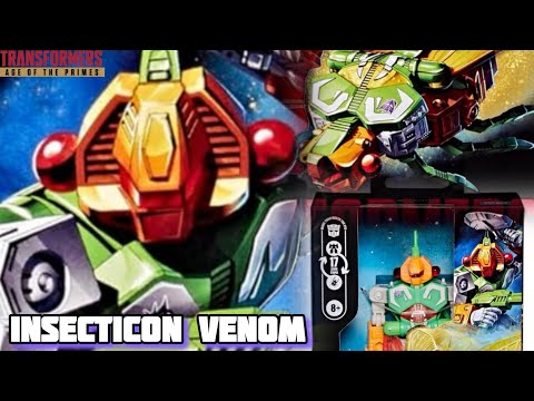 Figure Of the Year! Transformers Age of the Primes deluxe class Venin (Venom) 4K video review