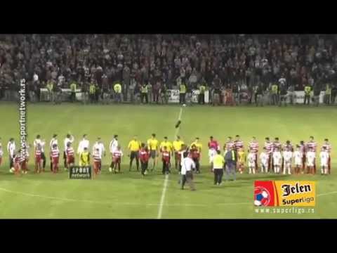 JSL 2014/15: 7.Kolo: Borac - Crvena zvezda 0:1 (0:1)