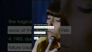 Karen Carpenter shines at final live show with The Carpenters on Dec. 17, 1982 🌟 #ThisDayInMusic