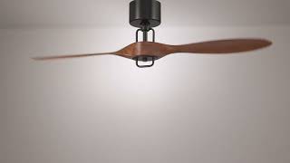 1_Watch A Video About the Casa Vieja Longbow Black and Walnut Indoor Outdoor Ceiling Fan