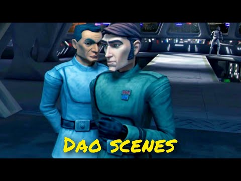 All Admiral Dao scenes - The Clone Wars