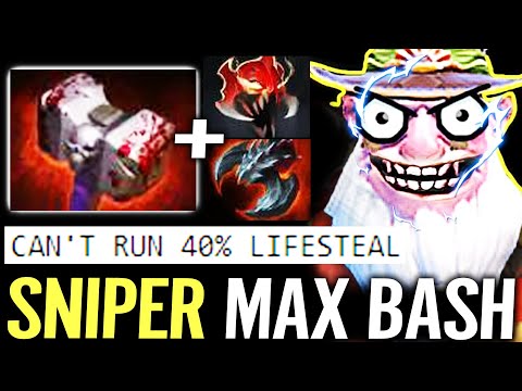 🔥 Skull Basher SNIPER IS SO SICK — Can't Run MoM + Satanic 40% Lifesteal Carry by Gorgc Dota 2 Pro