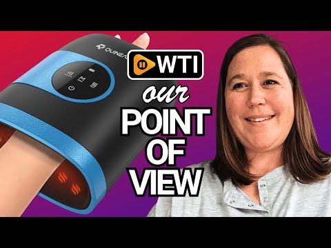 QUINEAR Hand Massager - Cordless Hand Massager with Heat and Compression for Arthritis - WTI product video review