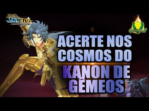 KANON DE GÊMEOS - Como montar o MELHOR set de COSMO? - Saint Seiya Awakening