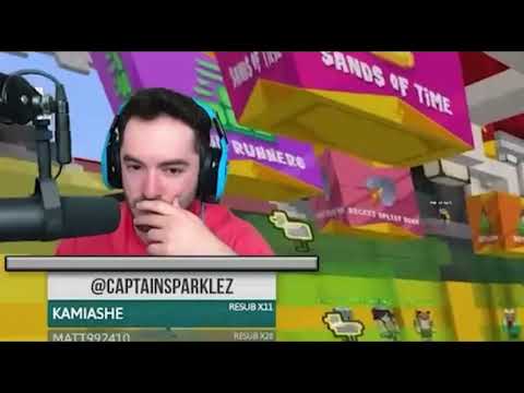 CaptainSparklez game freezes and then it fast forwards! (MCC 24)