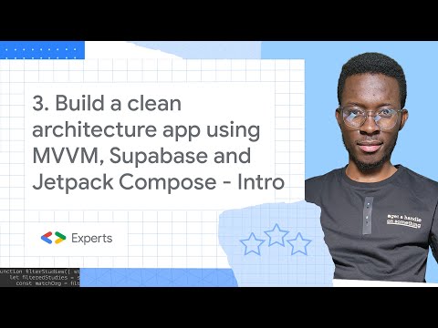 3. Build a clean architecture app using MVVM, Supabase and Jetpack Compose - Introduction