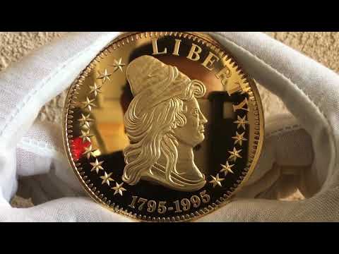 200th Anniversary 1795 Capped Bust Gold Coin 8 oz Silver #silver #silverstacker #silverstacking