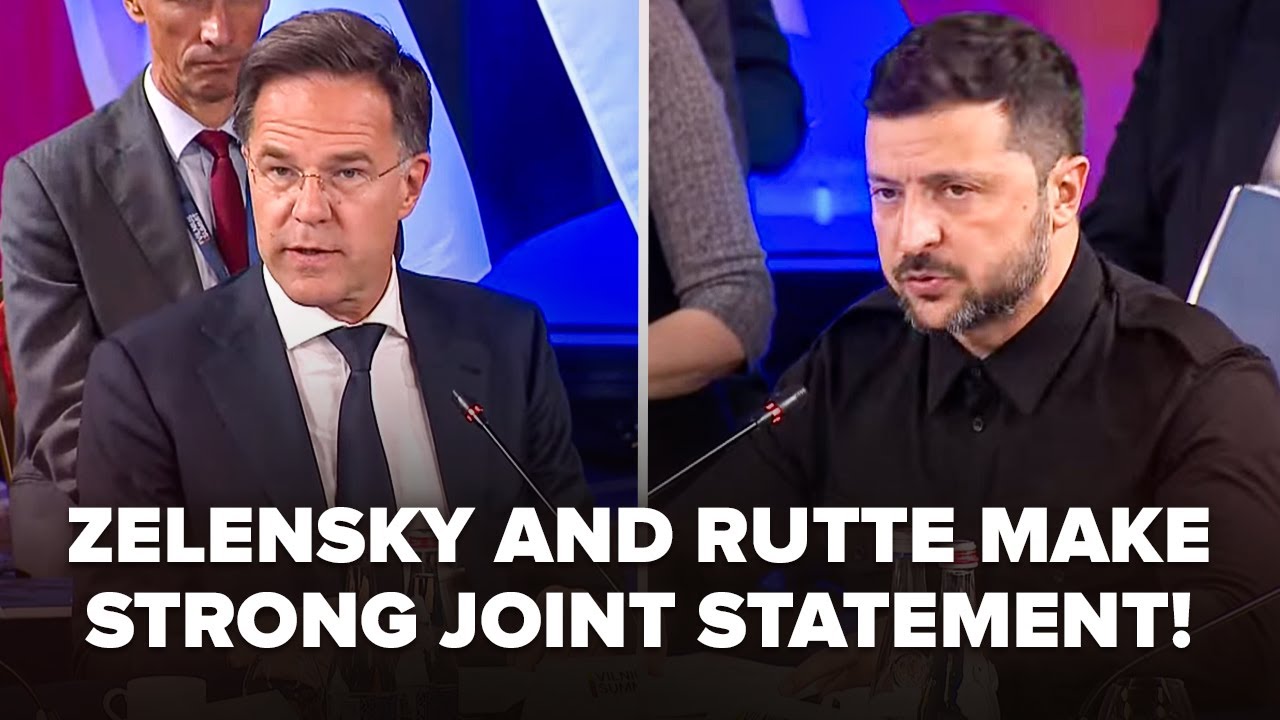 💥Zelensky and Rutte SHOCK with statements about UKRAINE IN NATO and Putin!