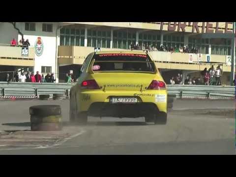 Piotr Ostrowski - Mitsubishi Lancer EVO IX SuperOES III Runda Tor Kielce 17-03-2012