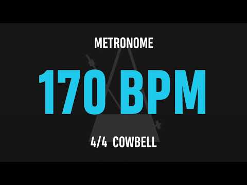 170 BPM 4/4 - Best Metronome (Cowbell)