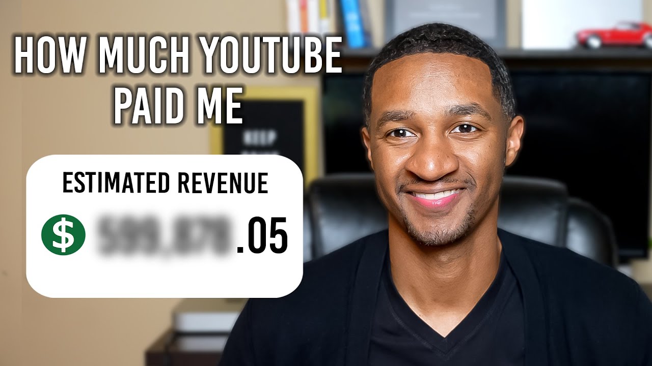 How Much  Youtube Paid Me My 1st FULL Year