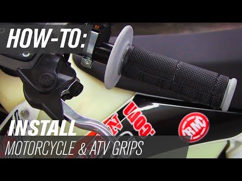 How To Remove and Install Dirt Bike and ATV Grips