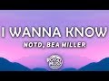 NOTD - I Wanna Know (Lyrics) (feat. Bea Miller)