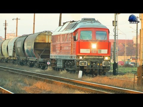 BR232 Ludmilla 65-1015-5 la Manevra pe Apus/Shunting on Sunset in Gara Oradea Vest Station